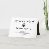 異教の悔やみや弔慰 カード (裏面)