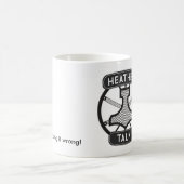 異教の話のロゴのマグ コーヒーマグカップ (中央)