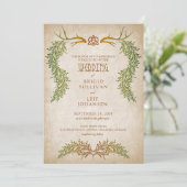 異教の青葉の結婚紅葉 招待状 (スタンド正面)