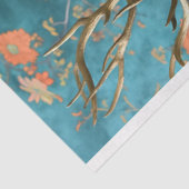 異教の〔雄ジカの〕枝角ゴシック骨格スカル切り離 薄葉紙 (詳細)