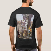 異教のTシャツ- "決して再度!!! " Tシャツ (裏面)