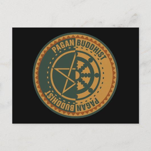 異教仏教徒 ポストカード (正面)