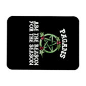 異教徒が季節の理由だ マグネット (横)