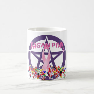 異教徒のピンク コーヒーマグカップ