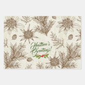 異教徒の挨拶！無神論者ラッピング紙 ラッピングペーパーシート (正面)