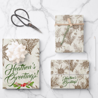 異教徒の挨拶！無神論者ラッピング紙 ラッピングペーパーシート