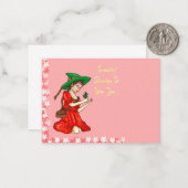 異教徒の春の挨拶 ノートカード (正面/裏面インサイチュ)