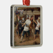 異教徒は最初のクリスチャンを殺しました メタルオーナメント (右)