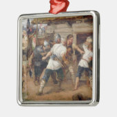 異教徒は最初のクリスチャンを殺しました メタルオーナメント (左)