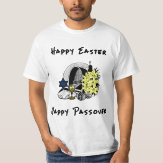 異教徒間のイースターおよび過ぎ越しの祝い Tシャツ