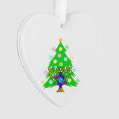 異教徒間のクリスマスおよびハヌカー オーナメント (正面)