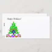 異教徒間の祝日おもしろい シーズンカード (正面/裏面)