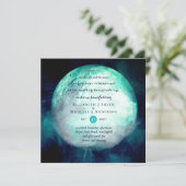 異教 ウィッカン ティール・ムーン ゴシック ハンドファスティング ご招待 (スタンド正面)