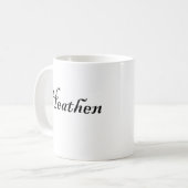 異教 コーヒーマグカップ (正面左)