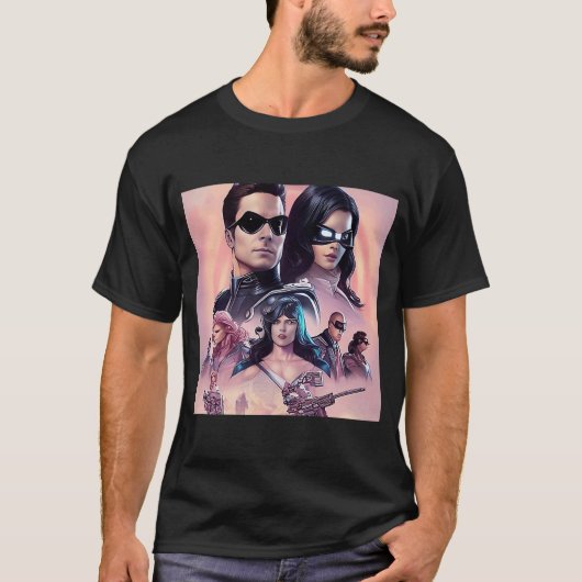 異星での世界大戦 Tシャツ (正面)