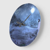 異星にて ラージ壁時計 (傾斜)