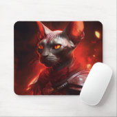 異星のスフィンクス猫戦士 マウスパッド (マウス)