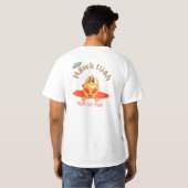 異星人の態度:ホークTuah Spit Tシャツ (裏面フル)