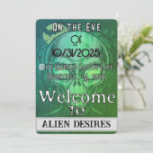 異星人の欲望ハロウィン 招待状 (スタンド正面)