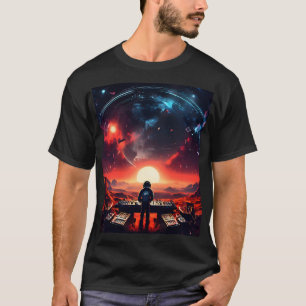 異星人のDJ Tシャツ