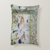 異様なアヒル アクセントクッション (裏面(縦))