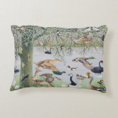 異様なアヒル アクセントクッション (裏面)