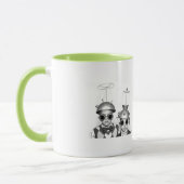 異様なポッドのマグ マグカップ (左)