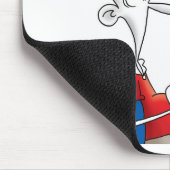 異様な分隊のクッキーのマウスのマット マウスパッド (コーナー)