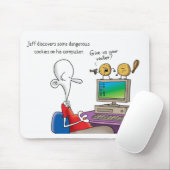 異様な分隊のクッキーのマウスのマット マウスパッド (マウス)