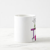 異様な分隊のBotoxのジンのマグ コーヒーマグカップ (中央)