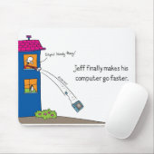 異様な分隊コンピュータマウスのマット マウスパッド (マウス)