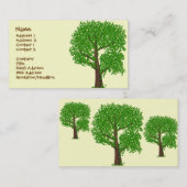 異様な木 名刺 (正面/裏面)