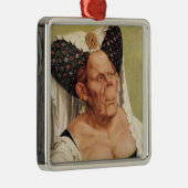 異様な老女、多分プリンセスマルグレット メタルオーナメント (右)