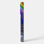 異次元ステargateの謎の人物 iPhoneケース (左側面)