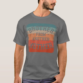 異母兄弟+別の母親 ステップブラザー ファミリー Tシャツ