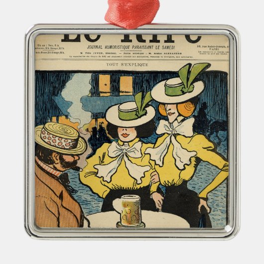 異父母姉妹 メタルオーナメント (正面)