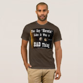 異端の人の基本的なアメリカの服装のTシャツ Tシャツ (正面フル)