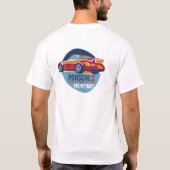 異端的な春の2018年のConcoursの軽いTシャツ Tシャツ (裏面)