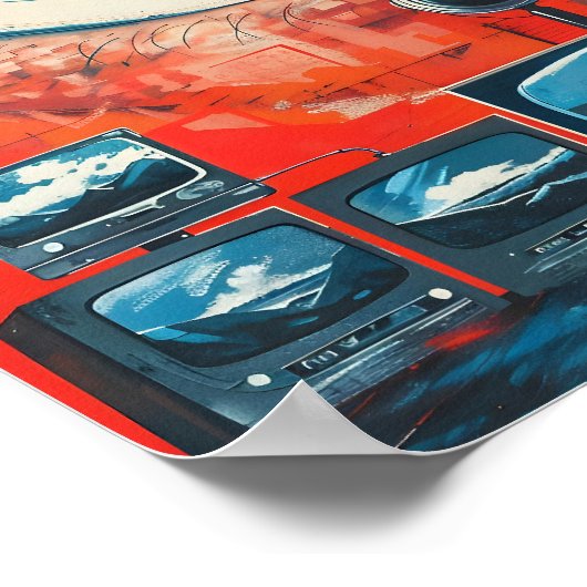 異端的な注意深い目 ポスター (角)