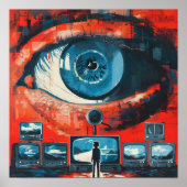 異端的な注意深い目 ポスター (正面)