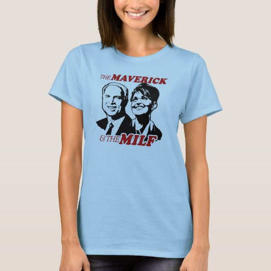 異端者およびMilf Tシャツ (正面)