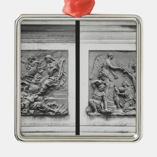 異端者を排出するフランスの天使 メタルオーナメント (正面)