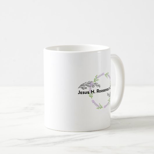 異端者クレアイエス・H・ルーズベルトおもしろいキリスト コーヒーマグカップ (正面右)