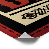 異議のプリント ポスター (角)