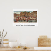 異邦人のベリーニによる真の十字架の行列 ポスター (キッチン)