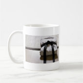 畳の上の柔道 コーヒーマグカップ (左)