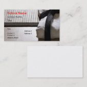 畳の柔道着 名刺 (正面/裏面)