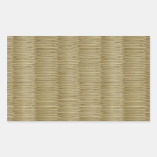 畳畳 2 長方形シール (正面)