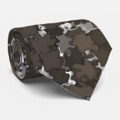 疎葉迷彩柄ネックタイ ネクタイ (ロール)