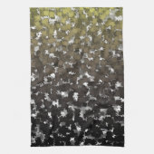 疎葉迷彩柄 キッチンタオル (縦)